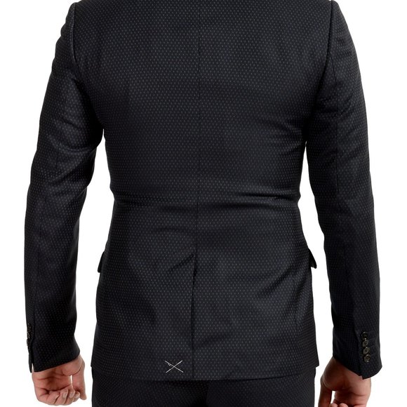 Dolce & Gabbana Men's 100% Wool Double Breasted Three Piece Suit US 36R IT 46R - Picture 6 of 16